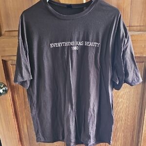 Brown Graphic T-Shirt